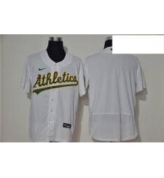 Athletics Blank White Nike 2020 Flexbase Jersey