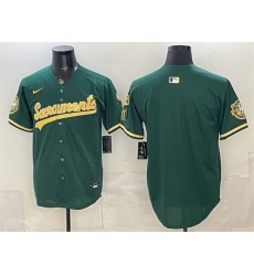 Men Oakland Athletics Blank 2026 Green Alternate Sacramento Celebrating 125 Years Vapor Limited Stitched Baseball Jersey Men Oakland Athletics Blank 2026 Green Alternate Sacramento Celebrating 125 Years Vapor Limited Stitched Baseball Jersey