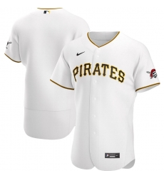 Men Pittsburgh Pirates Men Nike White Home 2020 Flex Base MLB Jersey