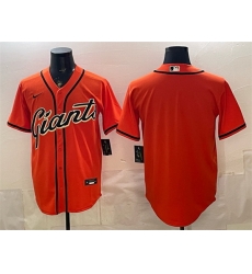 Men San Francisco Giants Blank Orange Cool Base Stitched Baseball Jersey Men San Francisco Giants Blank Orange Cool Base Stitched Baseball Jersey