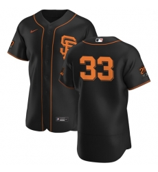 San Francisco Giants 33 Darin Ruf Men Nike Black Alternate 2020 Authentic 20 at 24 Patch Player MLB Jersey