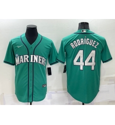 Men Seattle Mariners 44 Julio Rodriguez Ray Green Stitched MLB Cool Base Nike Jersey