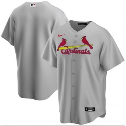 Men St. Louis Cardinals Nike Gray Blank Jersey