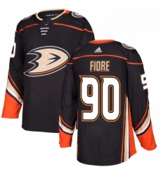 Mens Adidas Anaheim Ducks 90 Giovanni Fiore Premier Black Home NHL Jersey 