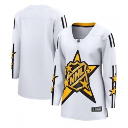 Women All Star Game 2024 White Breakaway Stitched Hockey Jersey