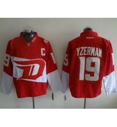 Red Wings #19 Steve Yzerman Red 2016 Stadium Series Stitched NHL Jersey