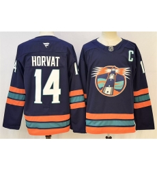 Men New York Islanders 14 Bo Horvat Navy 2026 With C Patch Stitched Hockey Jersey Men New York Islanders 14 Bo Horvat Navy 2026 With C Patch Stitched Hockey Jersey