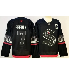 Men Seattle Kraken 7 Jordan Eberle Black 2026 Alternate Stitched Hockey Jersey Men Seattle Kraken 7 Jordan Eberle Black 2026 Alternate Stitched Hockey Jersey