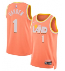 Men Cleveland Cavaliers James Harden #1 2025 26 City Edition Swingman Jersey