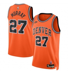 Men Denver Nuggets 27 Jamal Murray Orange 2026 27Classic Edition Stitched Basketball Jersey Men Denver Nuggets 27 Jamal Murray Orange 2026 27Classic Edition Stitched Basketball Jersey