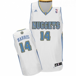 Youth Adidas Denver Nuggets 14 Gary Harris Swingman White Home NBA Jersey