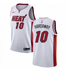 Mens Nike Miami Heat 10 Tim Hardaway Authentic NBA Jersey Association Edition