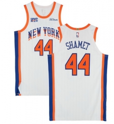 Men New York Knicks Landry Shamet #44 City Edition Home Stitched NBA Jersey Men New York Knicks Landry Shamet #44 City Edition Home Stitched NBA Jersey