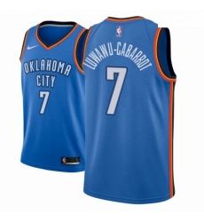 Men NBA 2018 19 Oklahoma City Thunder 7 Timothe Luwawu Cabarrot Icon Edition Blue Jersey 