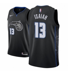 Men NBA 2018 19 Orlando Magic 13 Isaiah Briscoe City Edition Black Jersey 