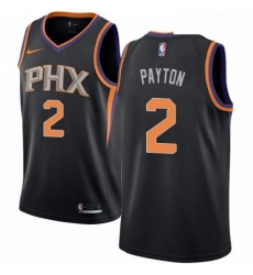 Youth Nike Phoenix Suns 2 Elfrid Payton Swingman Black Alternate NBA Jersey Statement Edition 