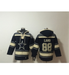 Men Dallas Cowboys 88 CeeDee Lamb Navy Ageless Must Have Lace Up Pullover Hoodie Men Dallas Cowboys 88 CeeDee Lamb Navy Ageless Must Have Lace Up Pullover Hoodie