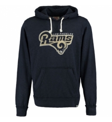 NFL Los Angeles Rams 47 Wordmark Slugger Hoodie Navy