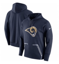 NFL Los Angeles Rams Nike Champ Drive Vapor Speed Pullover Hoodie Navy