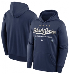 Men Tampa Bay Rays Navy 2026 World Series Collection Therma Fleece Hoodie