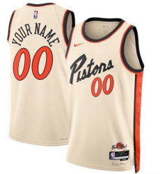 Men Women Youth Toddler DETROIT PISTONS Custom Nike NBA Stitched Jersey II Yellow Men Women Youth Toddler DETROIT PISTONS Custom Nike NBA Stitched Jersey II Yellow