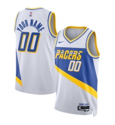 Indiana Pacers Nike Unisex 2025 2026 City Edition Swingman Custom Jersey White