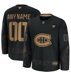 Men Women Youth Montreal Canadiens Fanatics 2024 Military Appreciation Custom Practice Jersey Black Men Women Youth Montreal Canadiens Fanatics 2024 Military Appreciation Custom Practice Jersey Black