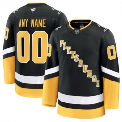 Men Women Youth Pittsburgh Penguins Fanatics Alternate Premium Custom Jersey Black