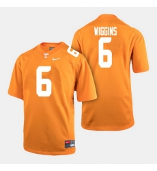 Men Tennessee Volunteers Shaq Wiggins College Football Orange Jersey