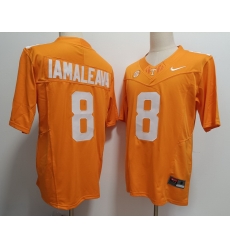 Tennessee Volunteers #8 Nico Iamaleava Orange F U S E Jersey