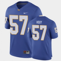 Men Pitt Panthers Gabe Houy Game Royal Football Jersey