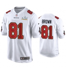 Antonio Brown Buccaneers White Super Bowl Lv Game Fashion Jersey