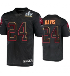 Men Carlton Davis Tampa Bay Buccaneers Black Super Bowl Lv Jersey