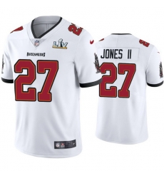 Men Ronald Jones Ii Buccaneers White Super Bowl Lv Vapor Limited Jersey