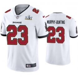 Men Sean Murphy Bunting Buccaneers White Super Bowl Lv Vapor Limited Jersey