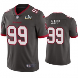 Men Warren Sapp Buccaneers Pewter Super Bowl Lv Vapor Limited Jersey