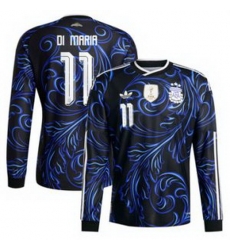 Men 11Angel Di Maria Argentina National Team adidas 2026 Away Replica Jersey Black 1 Men 11Angel Di Maria Argentina National Team adidas 2026 Away Replica Jersey Black 1