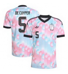 Youth 5Maxim De Cuyper Belgium Jersey 2 Youth 5Maxim De Cuyper Belgium Jersey 2