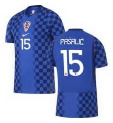 Youth 15 Croatia Mario Pasalic Away Replica World Cup   2