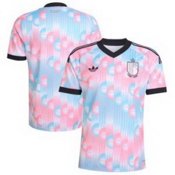 Men 0 Blank Belgium Jersey   3
