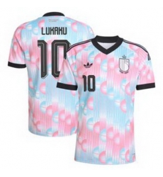 Men 10Romelu Lukaku Belgium Jersey   1