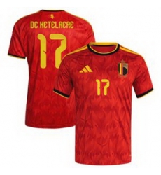 Men 17Charles De Ketelaere Belgium Jersey 1 Men 17Charles De Ketelaere Belgium Jersey 1