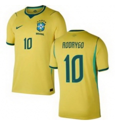 Men 10Rodrygo Brazil National Team Raphinha 2026 Home Jersey 1 Men 10Rodrygo Brazil National Team Raphinha 2026 Home Jersey 1