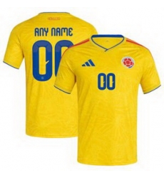Men 00 Custom Colombia National Team Home 1 Men 00 Custom Colombia National Team Home 1