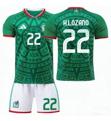 2026 FIFA World Cup Mexico Soccer Home Jersey #22 2026 FIFA World Cup Mexico Soccer Home Jersey #22