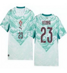 Men 23 Portugal Replica Vitinha Long Sleeve Away Jersey 1 Men 23 Portugal Replica Vitinha Long Sleeve Away Jersey 1