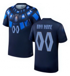 Men 00 Uruguay Blank Away Replica Jersey World 2 Men 00 Uruguay Blank Away Replica Jersey World 2