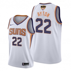 suns deandre ayton association edition white 2021 nba finals jersey