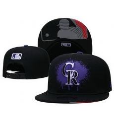 Colorado Rockies MLB Snapback Cap 003