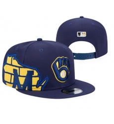 Milwaukee Brewers Snapback Cap 25107 Milwaukee Brewers Snapback Cap 25107